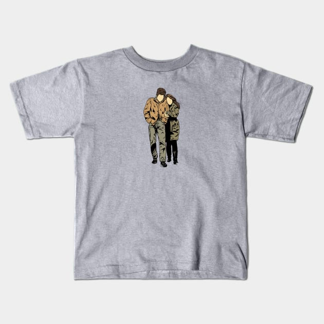 Bob Dylan Influence Kids T-Shirt by umarerikstore